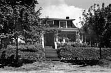 Nicer place: Dr Henderson's house, c 1929