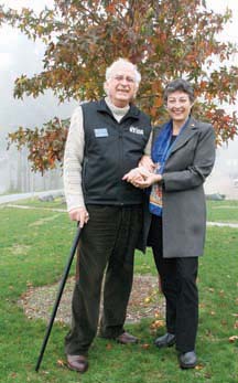 Giving Back: Through Rotary, William Mitchell-Banks and his daughter Sara have been able to help others and give back to their community.