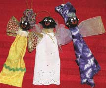 Sales help: When you purchase an Angel doll your money helps people affected by AIDS.