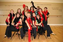 YES, THEY CAN-CAN: The girls from the Cabaret and Showgirls class escape into anotherhip-shakin&rsquo; world.